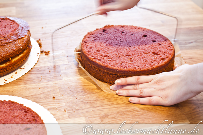 130103_feuerpfeiltorte_4 Ombre Torte – Making of