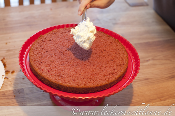 130103_feuerpfeiltorte_5 Ombre Torte – Making of