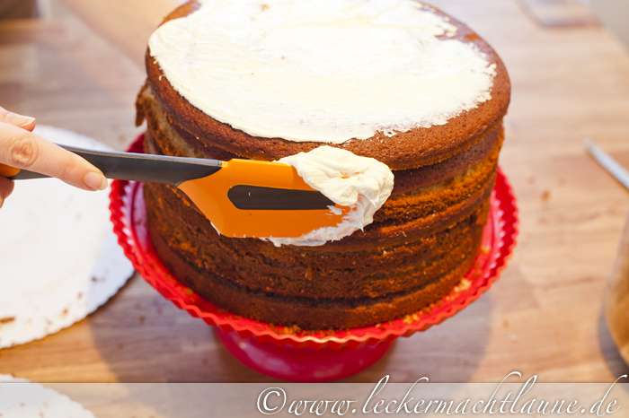 130103_feuerpfeiltorte_7 Ombre Torte – Making of