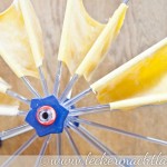 Avocado-Ravioli mit Portwein-Zwiebeln