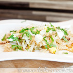 Gebratener Fenchel-Salat mit Sesam und Ei