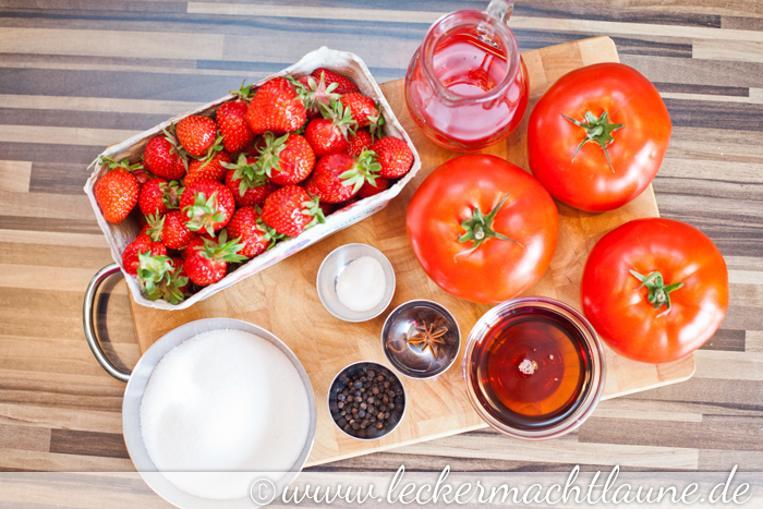 Erdbeer-Tomaten-Ketchup - lecker macht laune