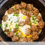 Würzige Kefta-Tagine mit Ei
