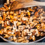 Kartoffel-Pilz-Salat mit Walnüssen