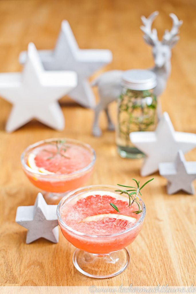 Grapefruit-Rosmarin-Mocktail