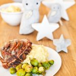Porchetta auf Kartoffelpüree und Rosenkohl {weihnachtsmenü 2016}