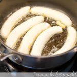 Schoko-Kokos-Kuchen mit karamellisierten Bananen