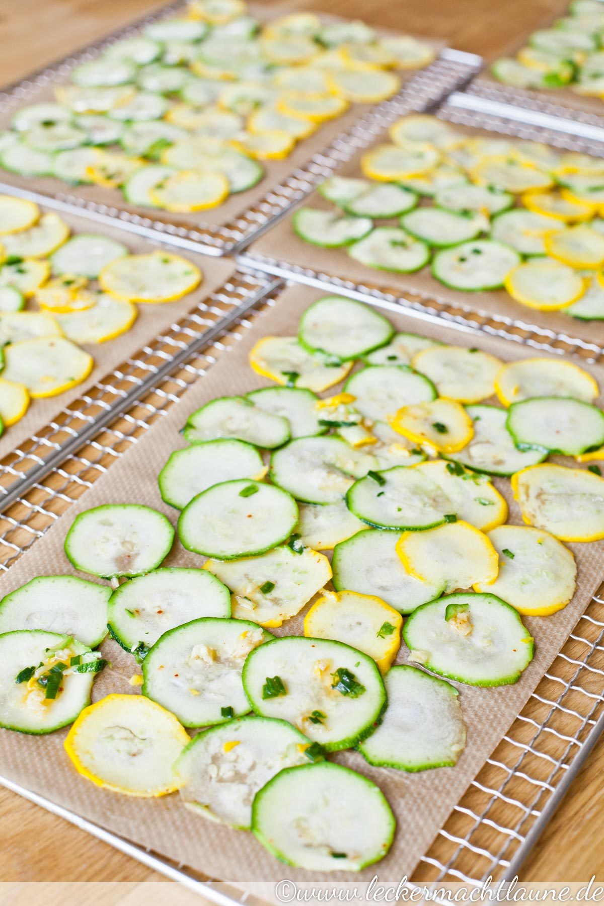 Würzige Zucchini-Chips