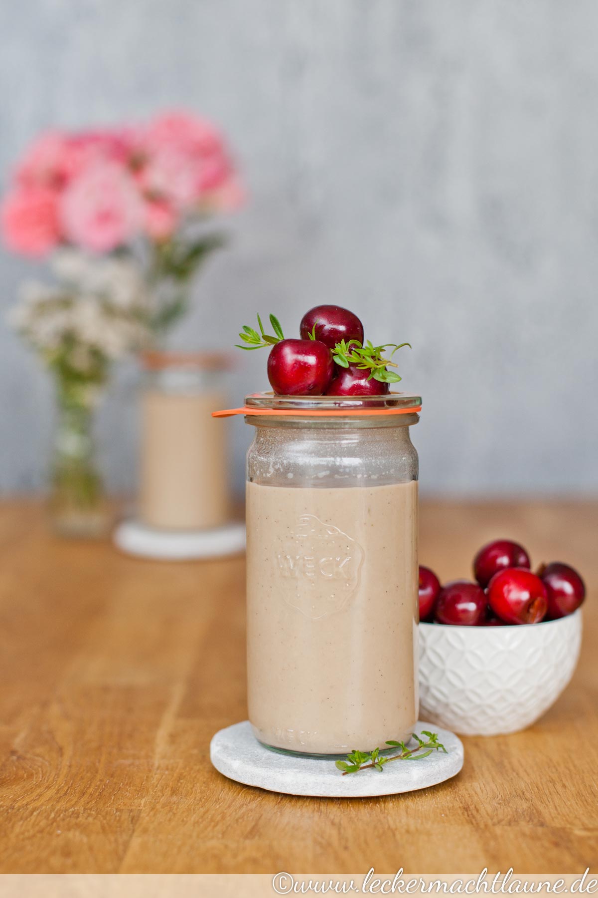 Kirsch-Thymian-Curd
