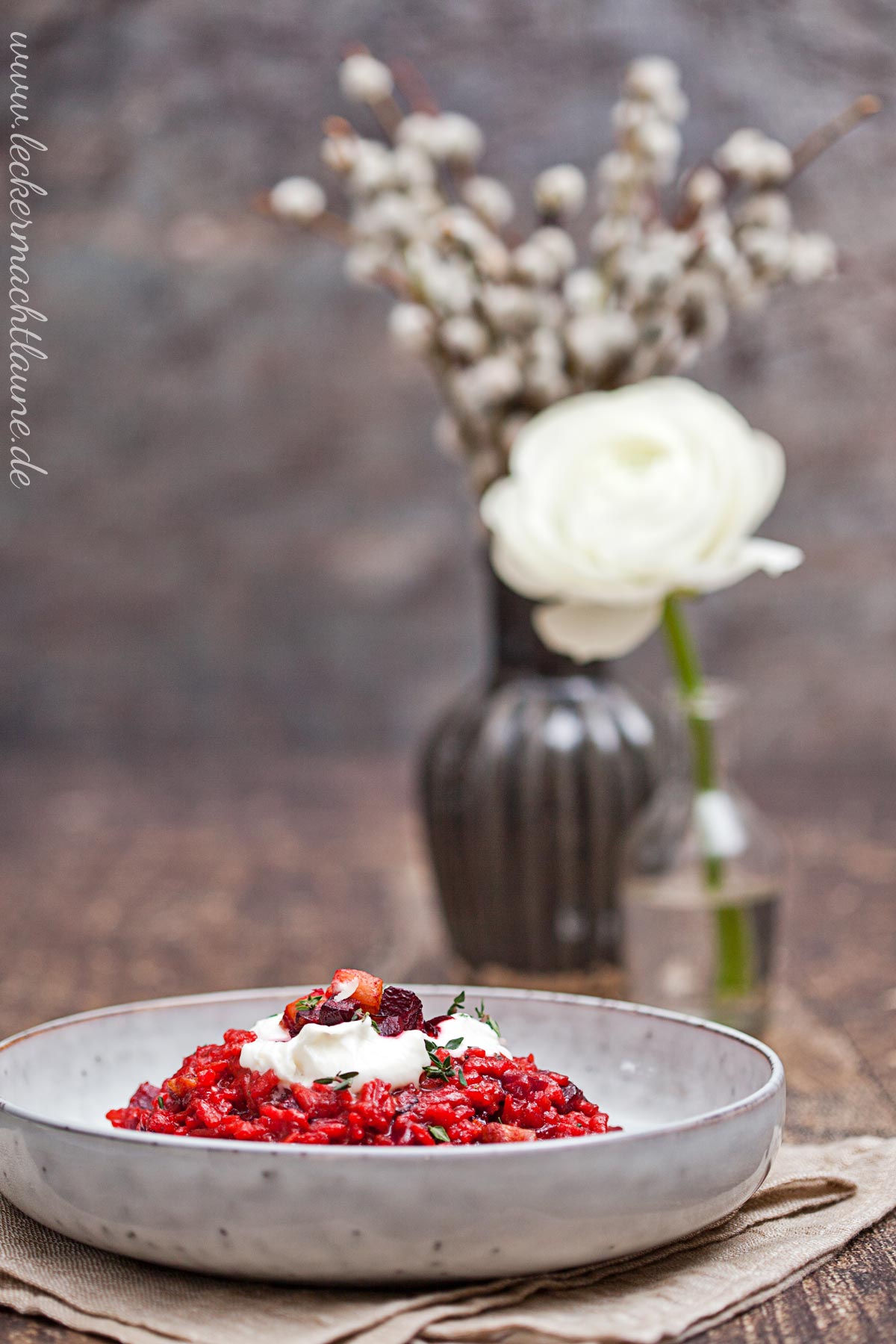 Rote-Beete-Risotto