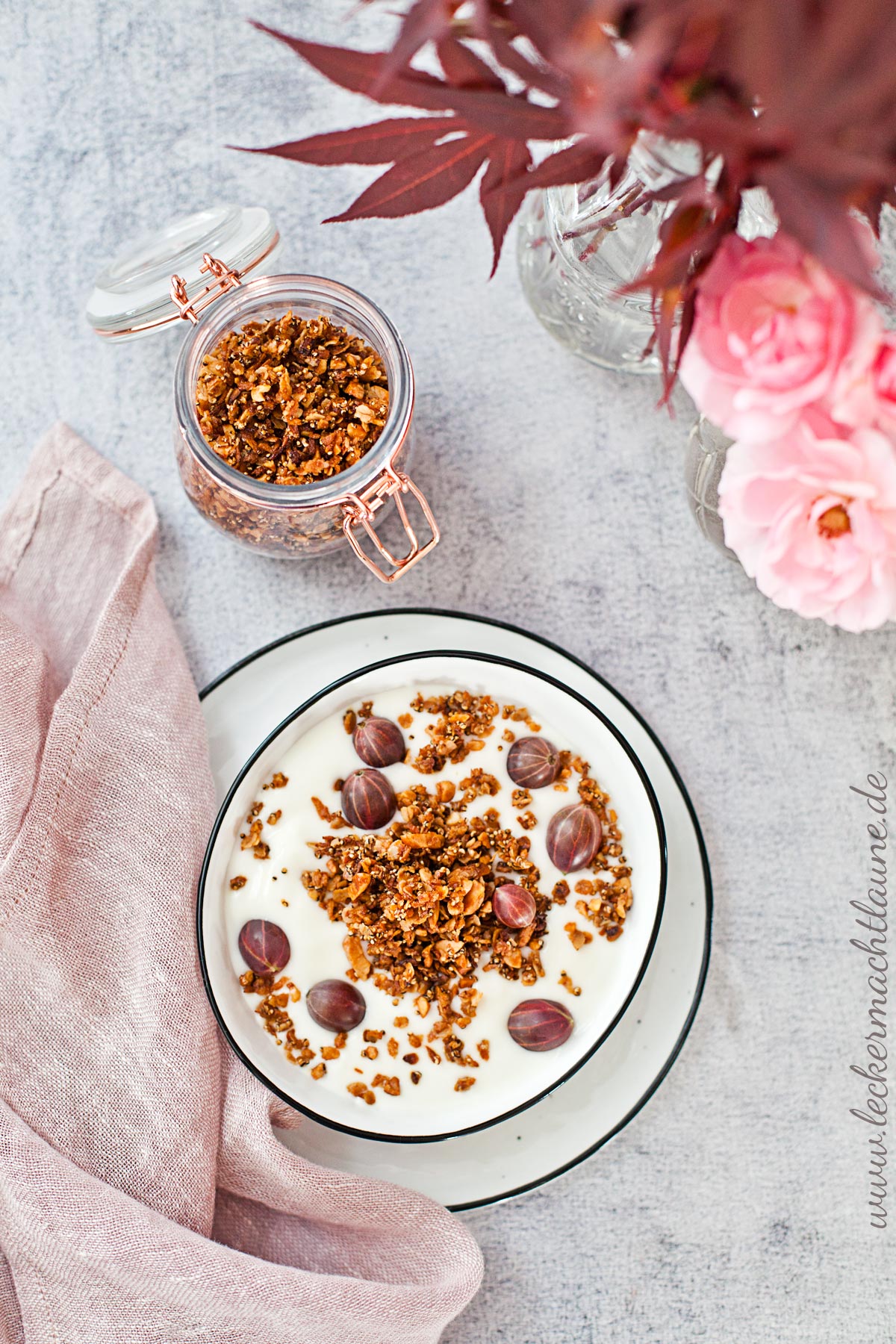 Mandel-Kokos-Granola