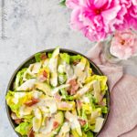 Avocado-Salat mit Speck und Gruyère-Dressing {salatbar}