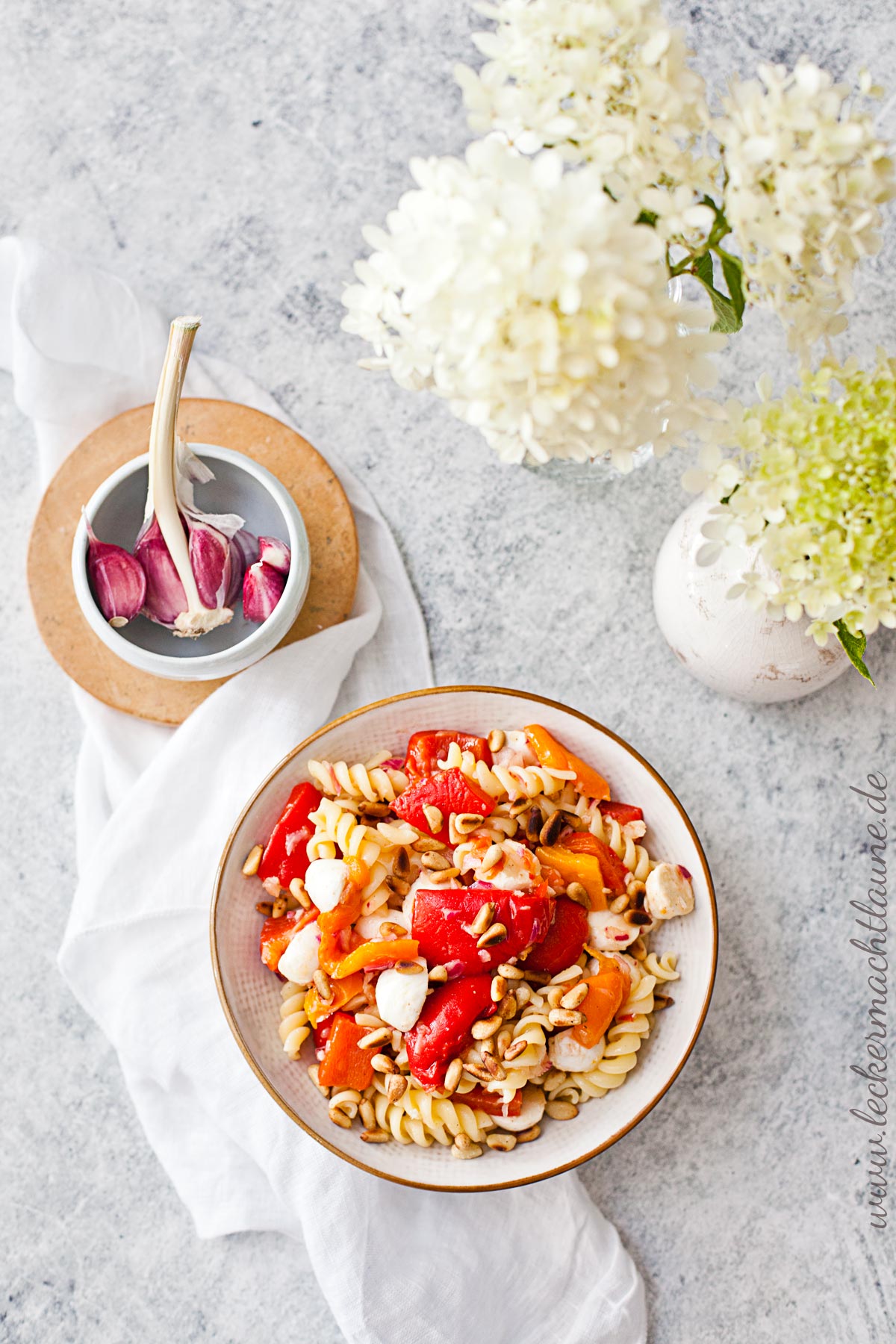Paprika-Nudel-Salat