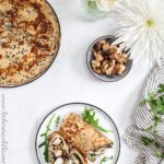 Gefüllte Sesampfannkuchen