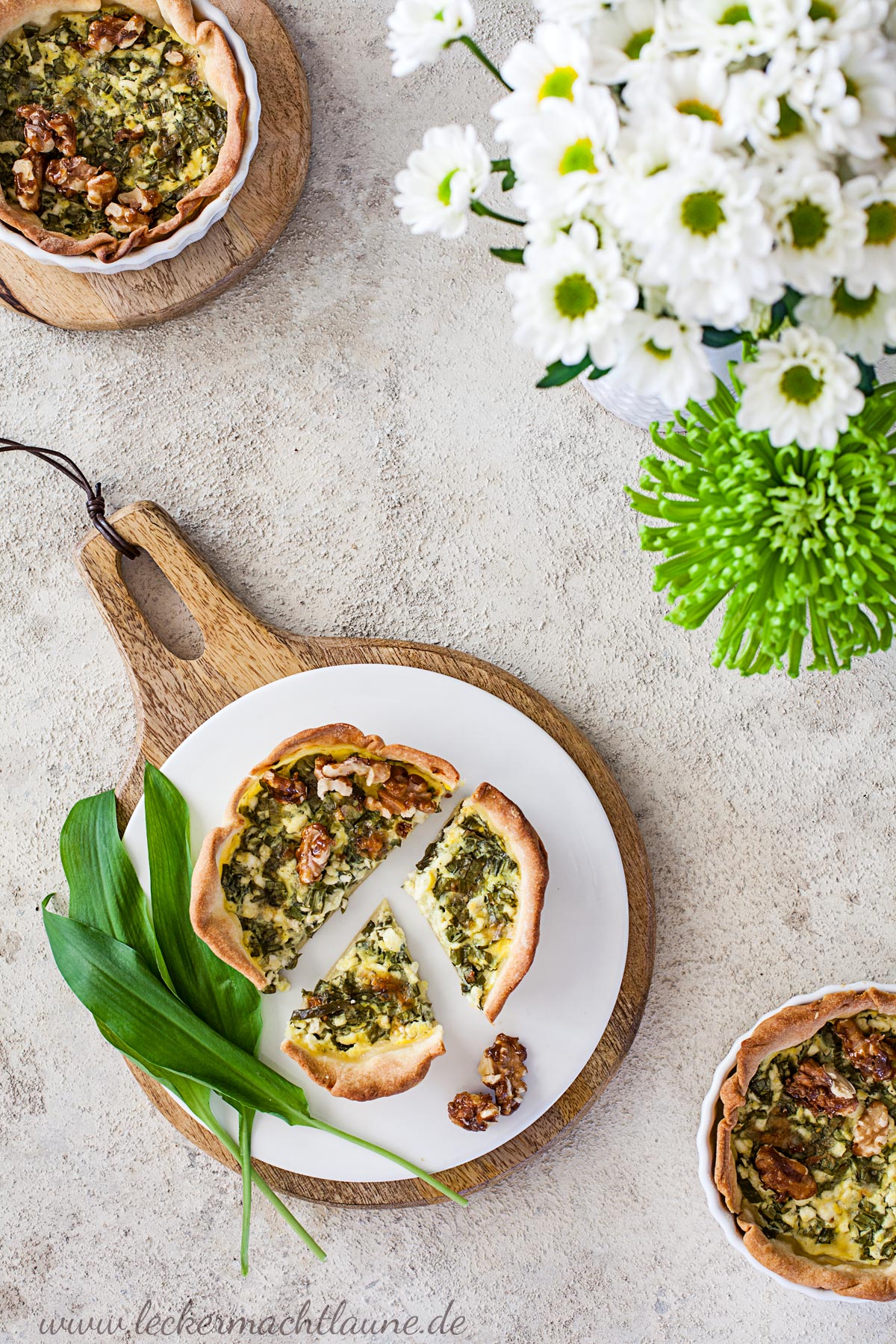 Bärlauch-Tartelettes