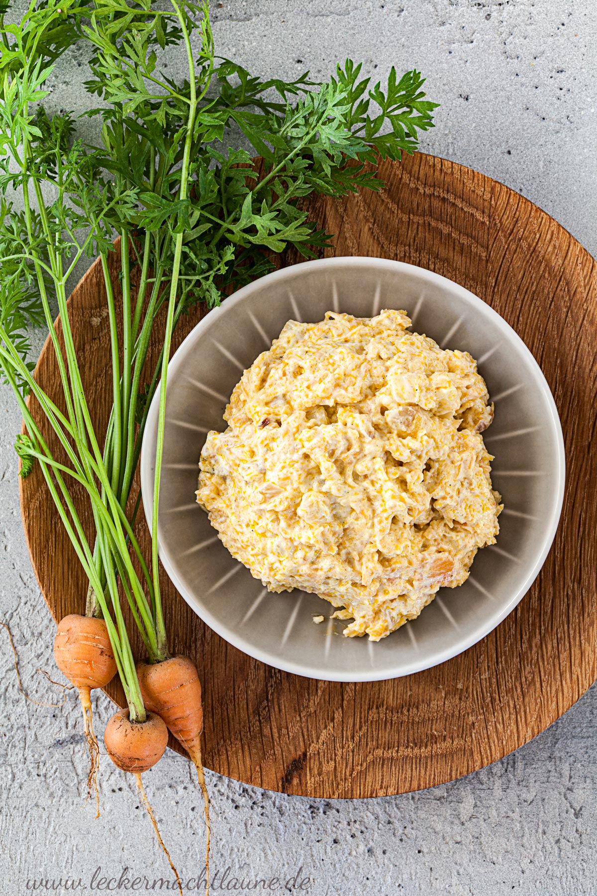 Gedünsteter Karottensalat