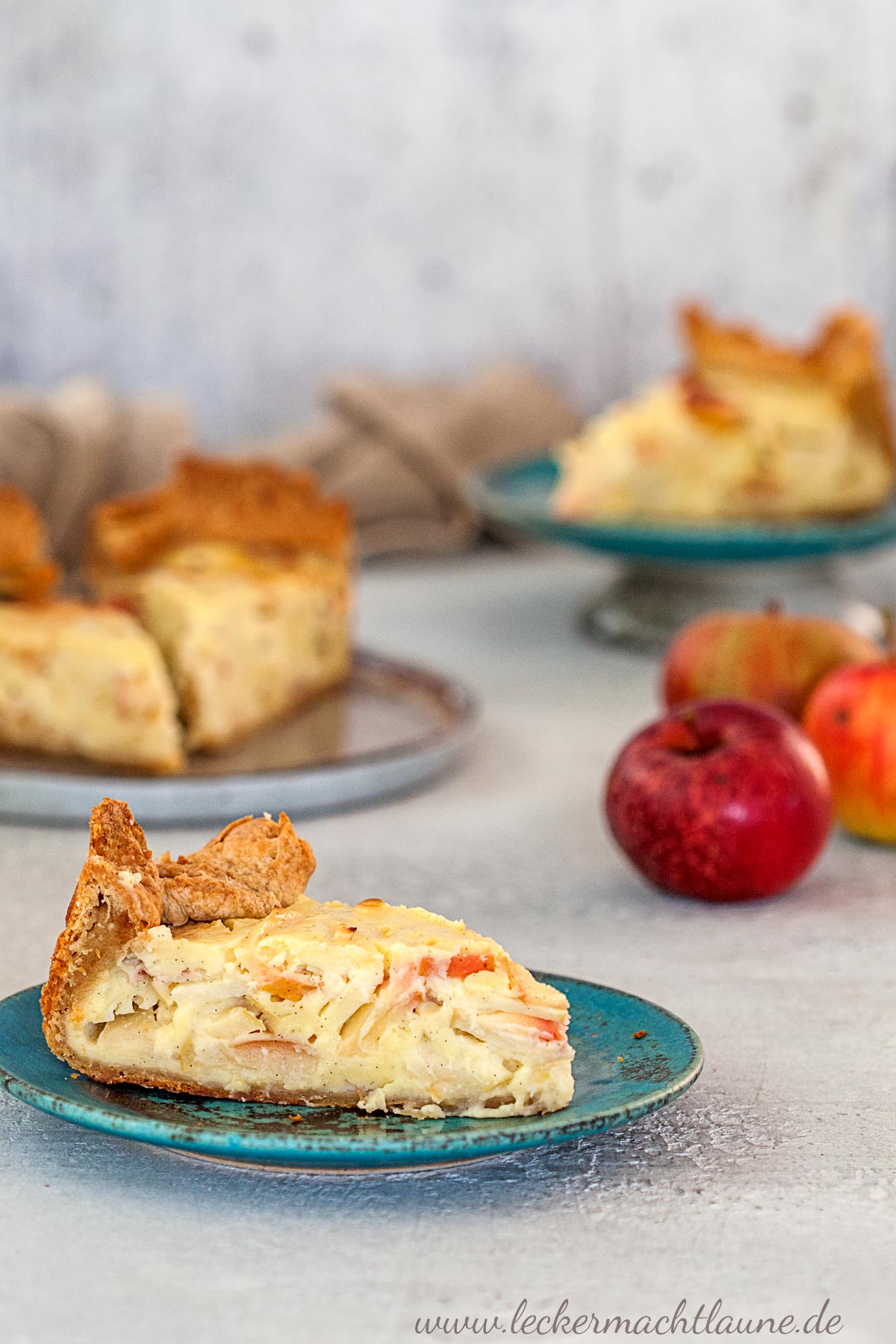 Apfel-Quark-Kuchen