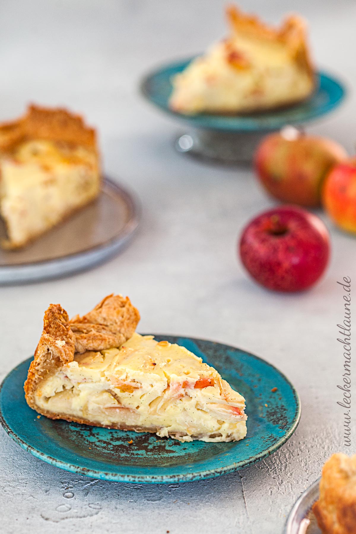 Apfel-Quark-Kuchen