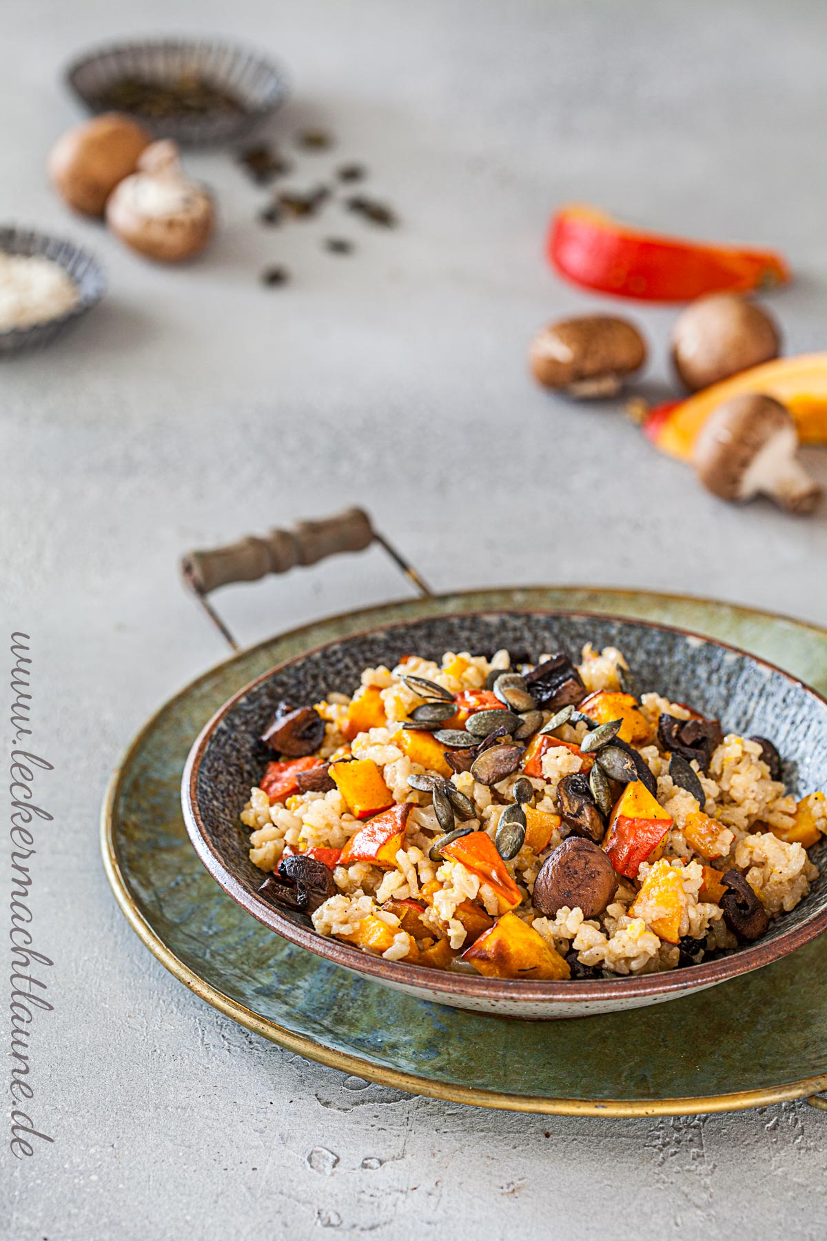 Kürbis-Risotto