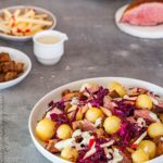 Klöße, Rotkohl und Ente mal anders