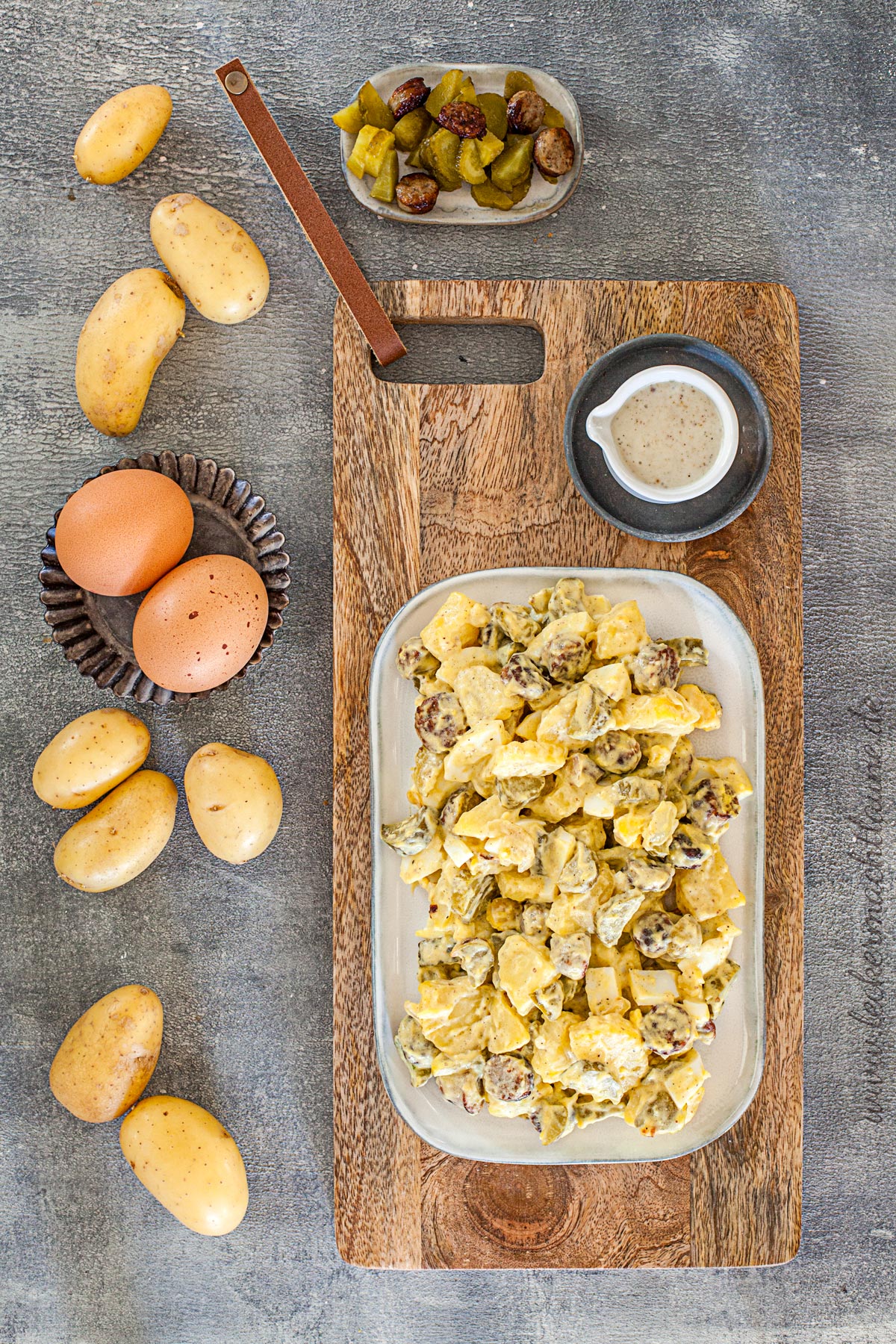 Kartoffel-Bratwurst-Salat