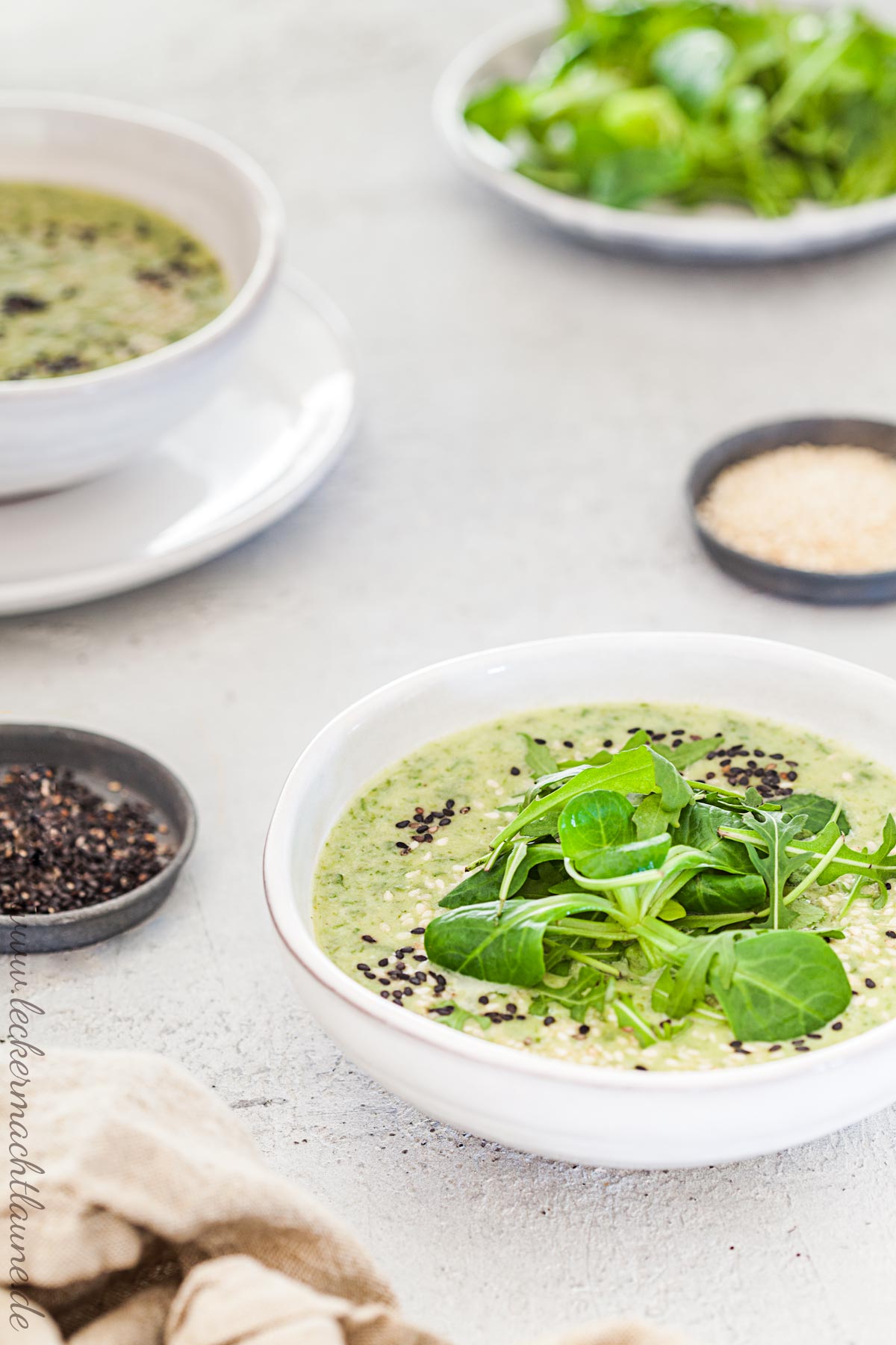 Rucola-Feldsalat-Süppchen 