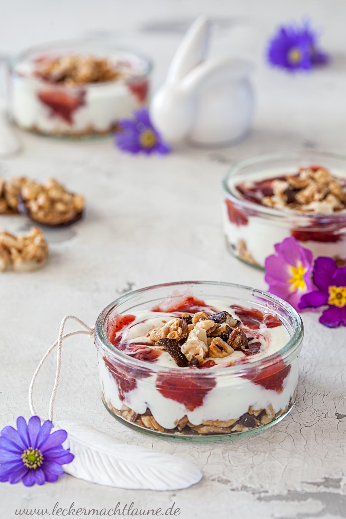 Florentiner-Erdbeer-Dessert