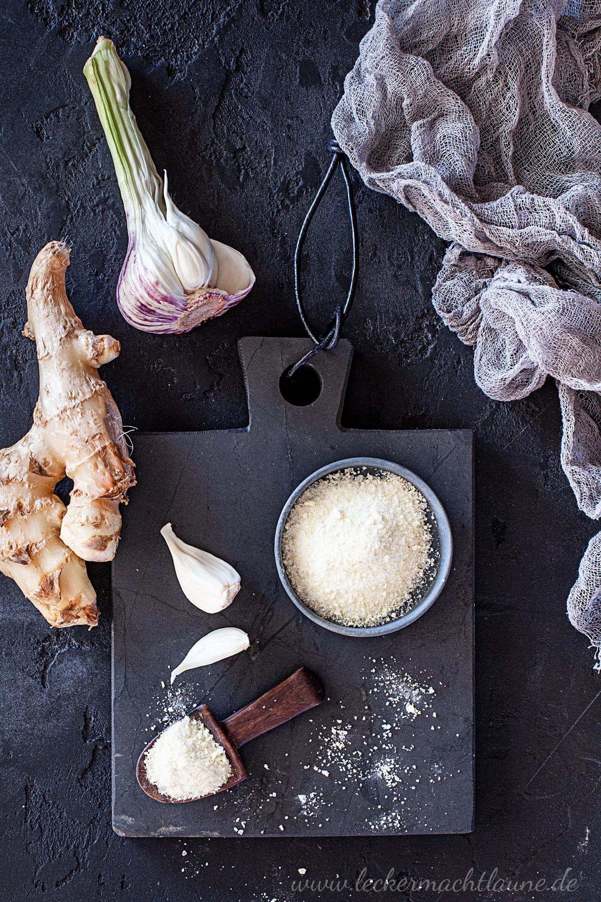 Ingwer-Knoblauch-Salz