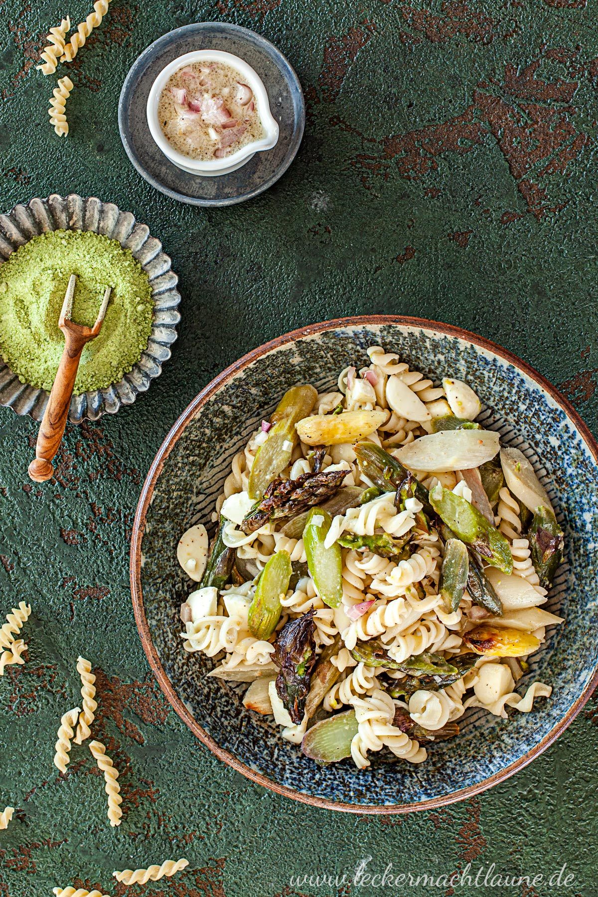 Nudelsalat mit Spargel
