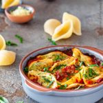 Muschelnudeln mit Brokkoli-Ricotta-Füllung