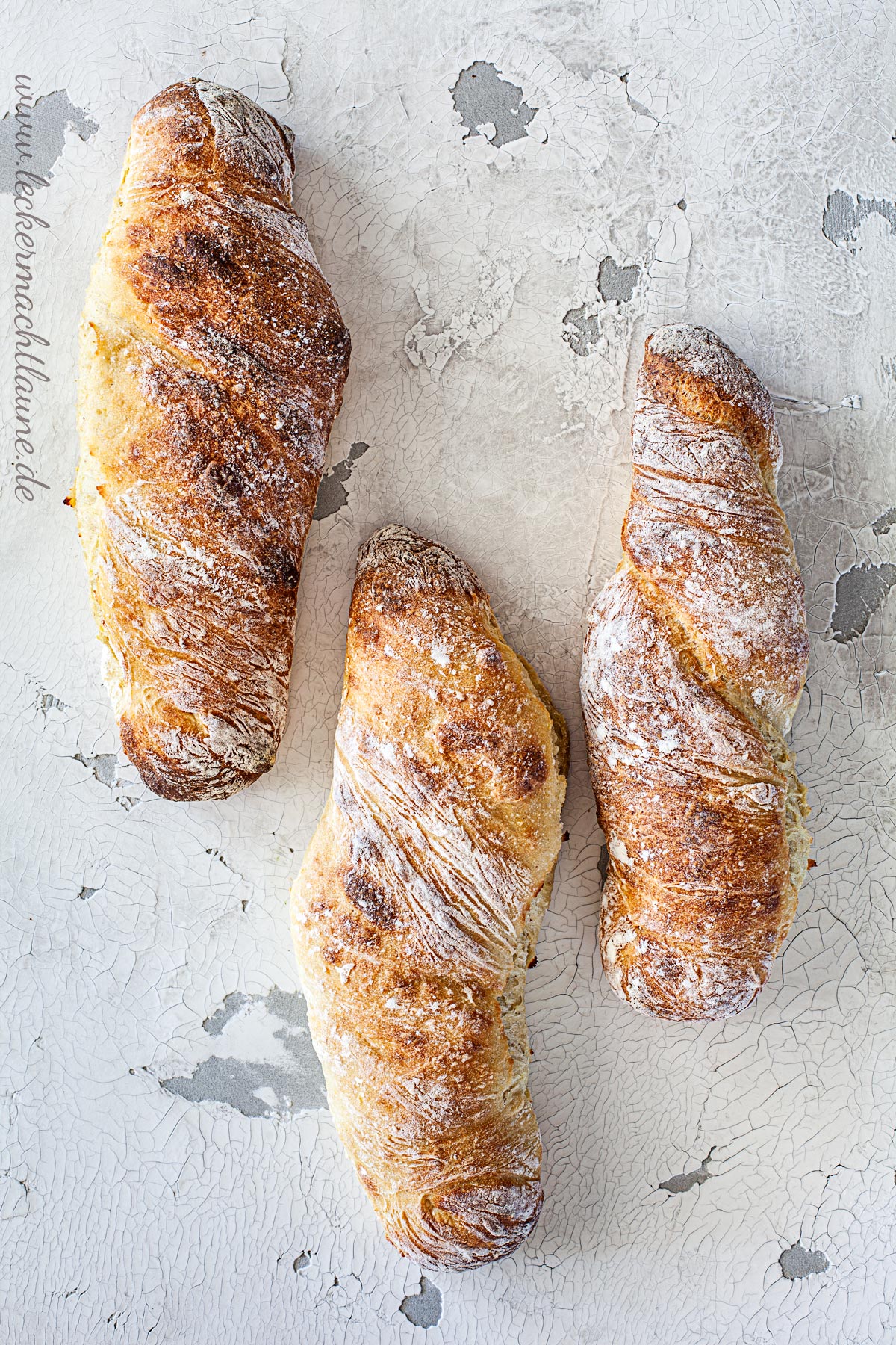 Kartoffel-Dinkel-Baguettes