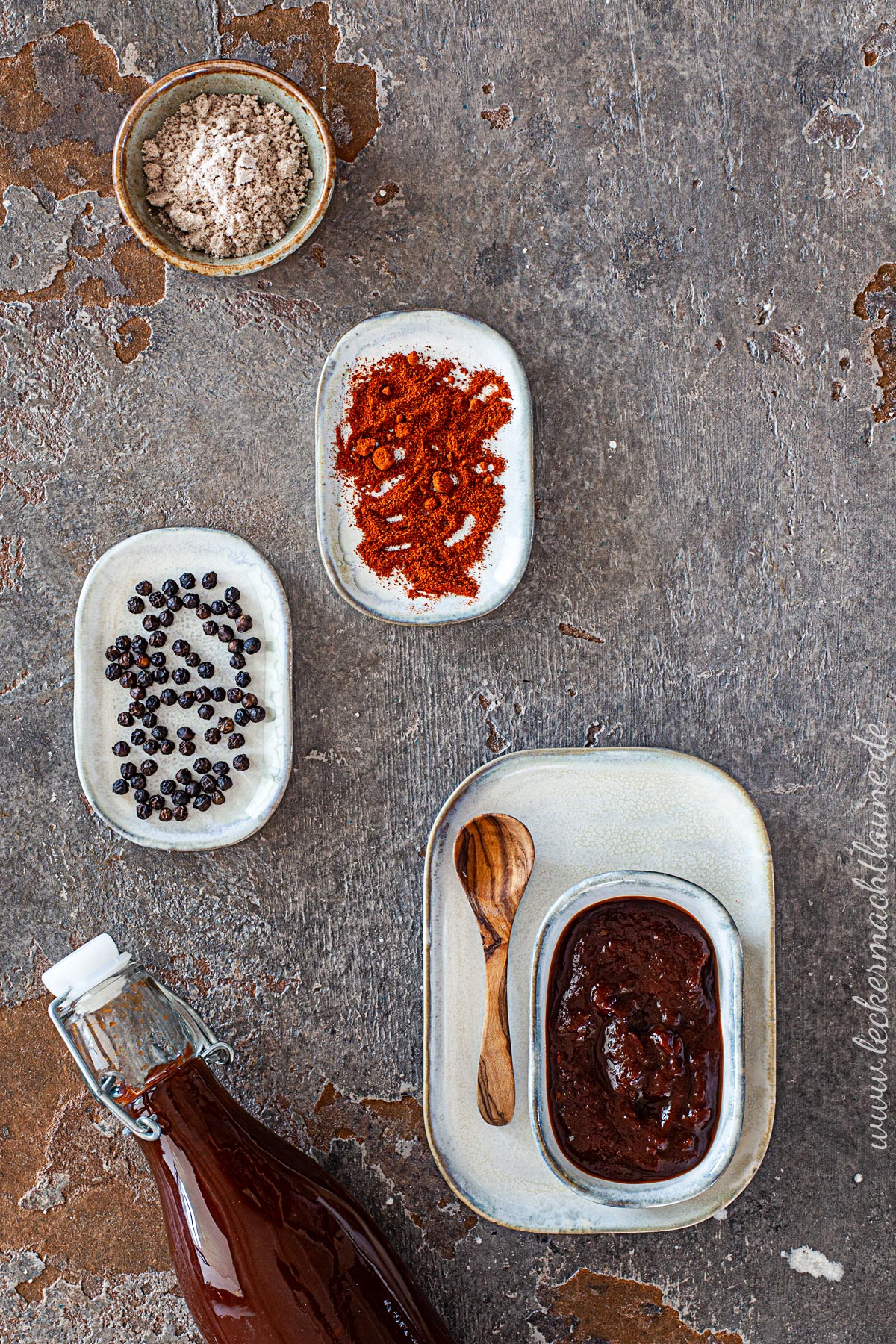 BBQ-Sauce amerikanischer Art