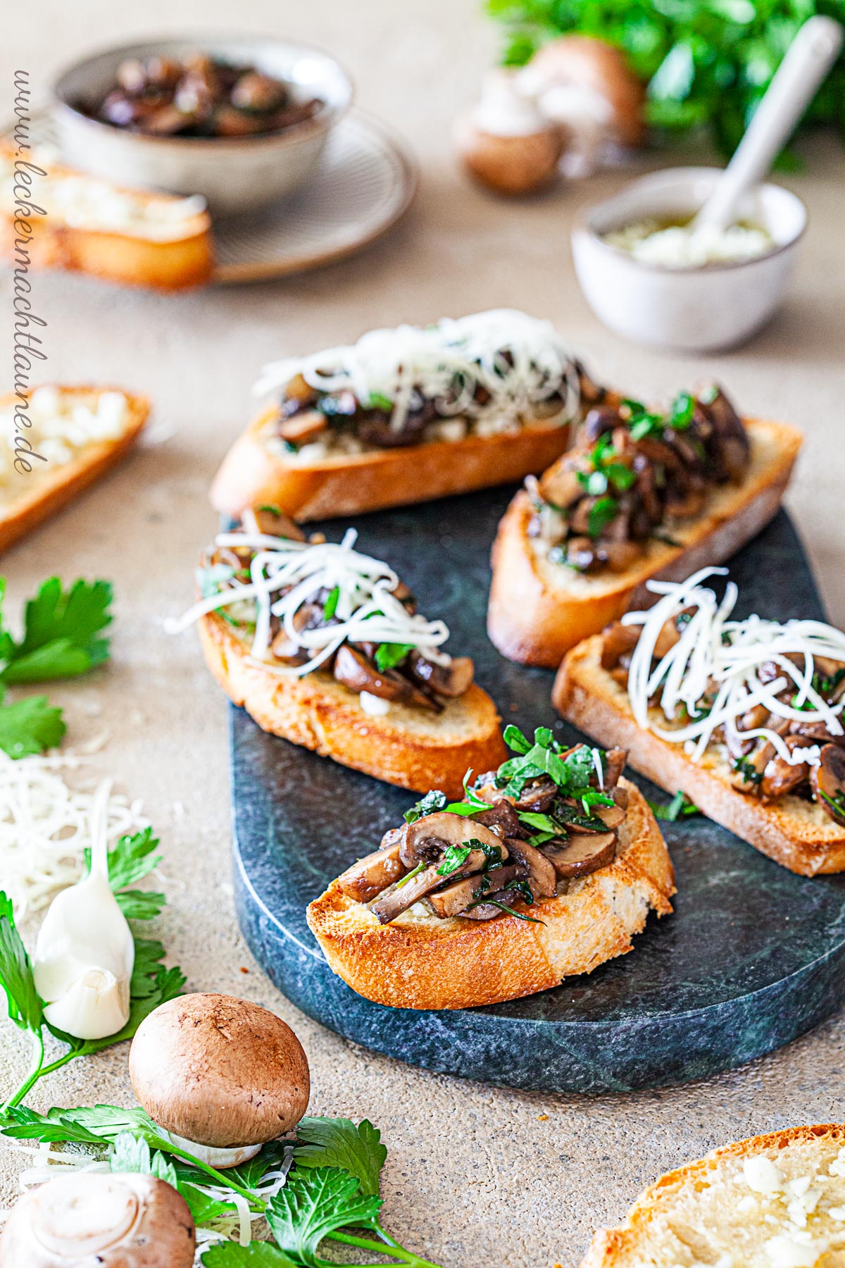 Champignon-Bruschetta