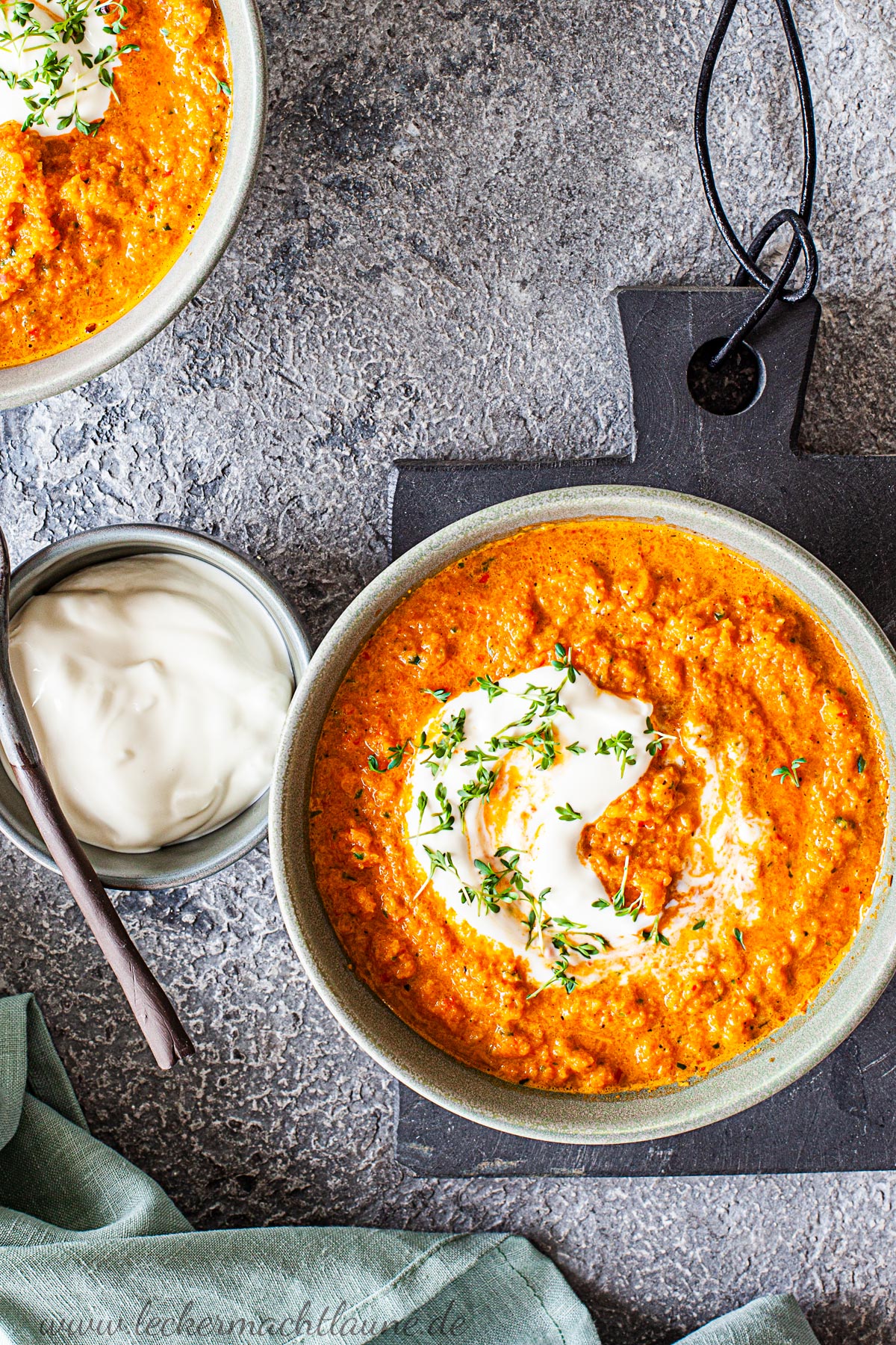 Gazpacho aus dem Ofen
