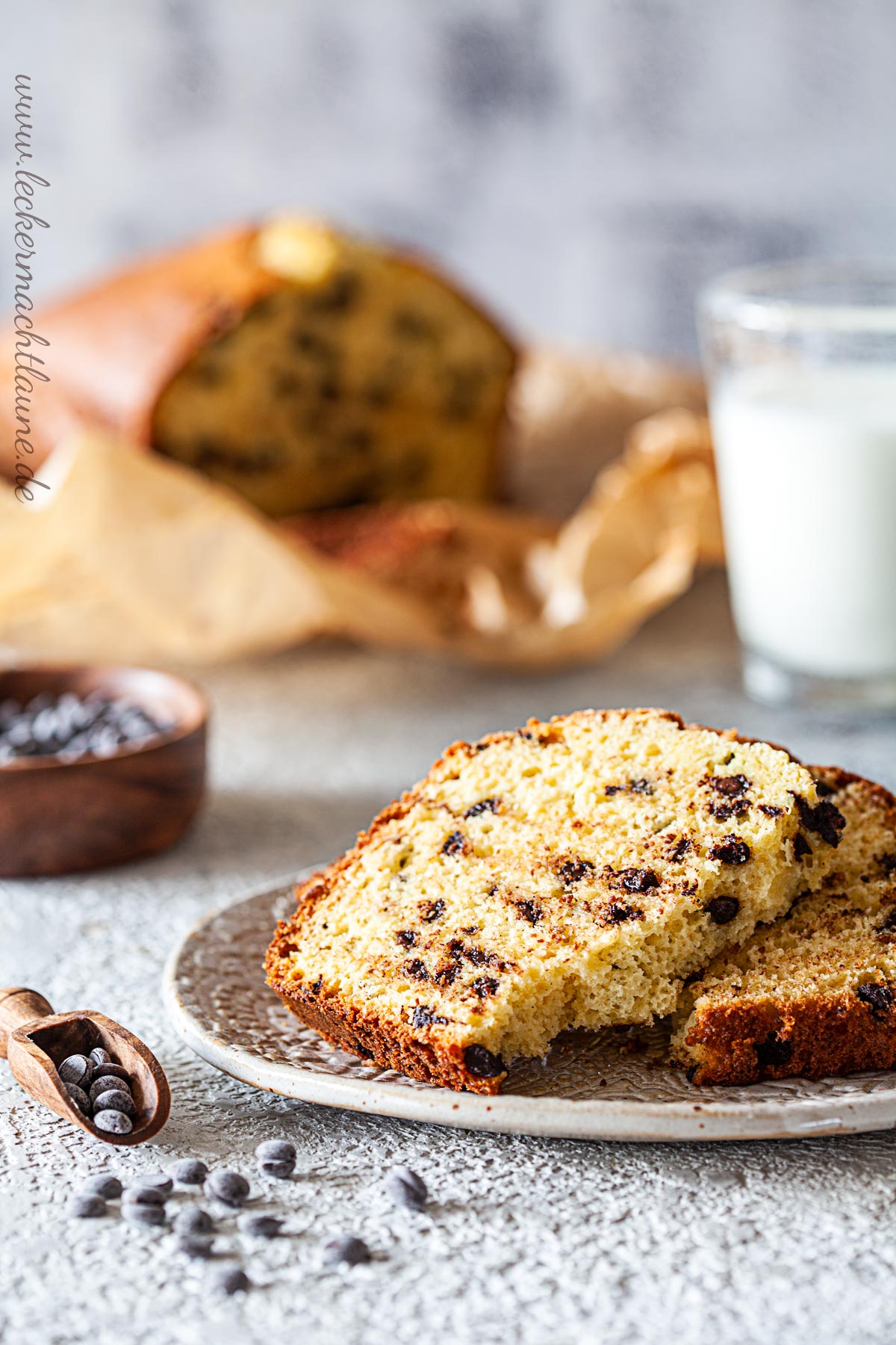 Ricotta-Schokotropfen-Kuchen