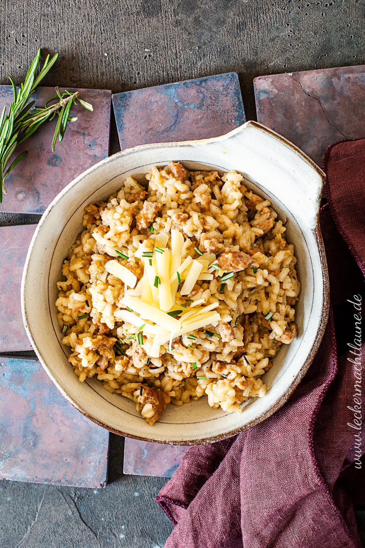 Risotto con Salsiccia