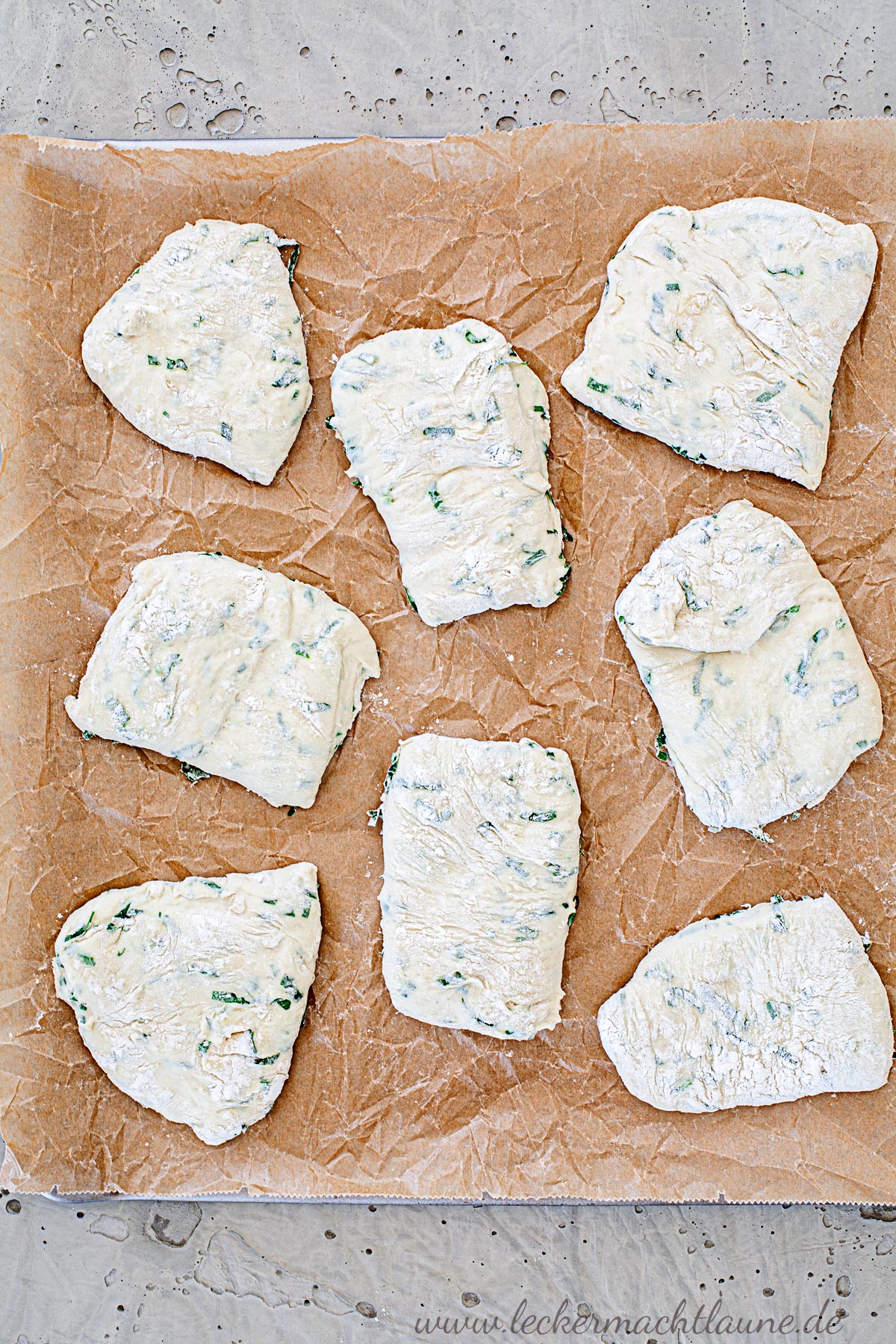 Bärlauch-Brötchen