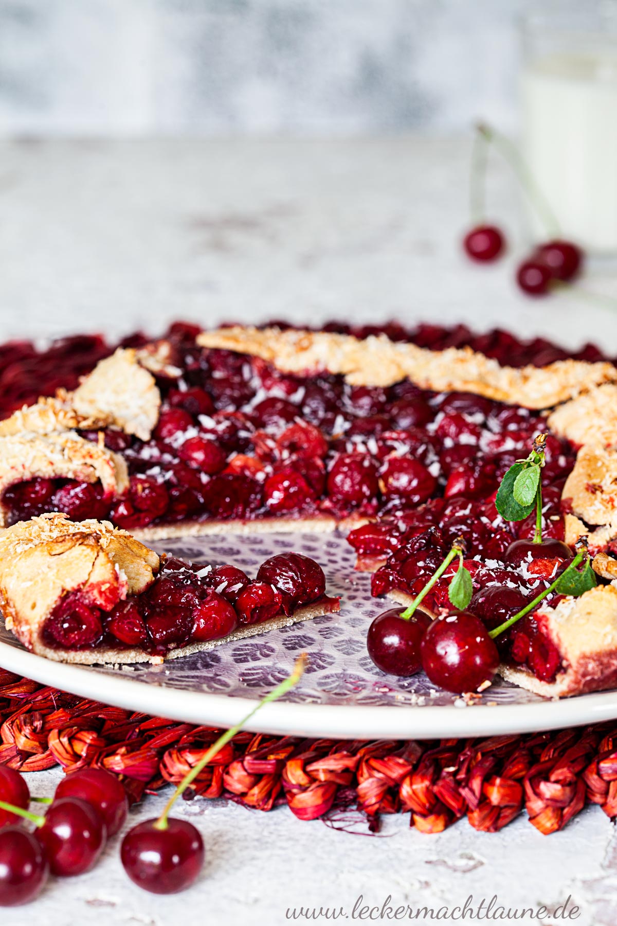 Sauerkirsch-Galette