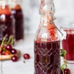 Sauerkirsch-Sirup {fruchtig & lecker} 210718-leckermachtlaune-sauerkirsch-sirup-02