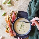 Spargelsuppe aus Spargelresten
